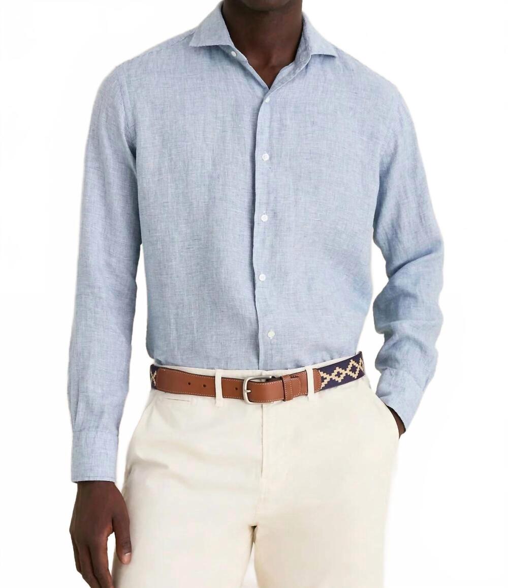 NEW PETER MILLAR astino check sport shirt in storm